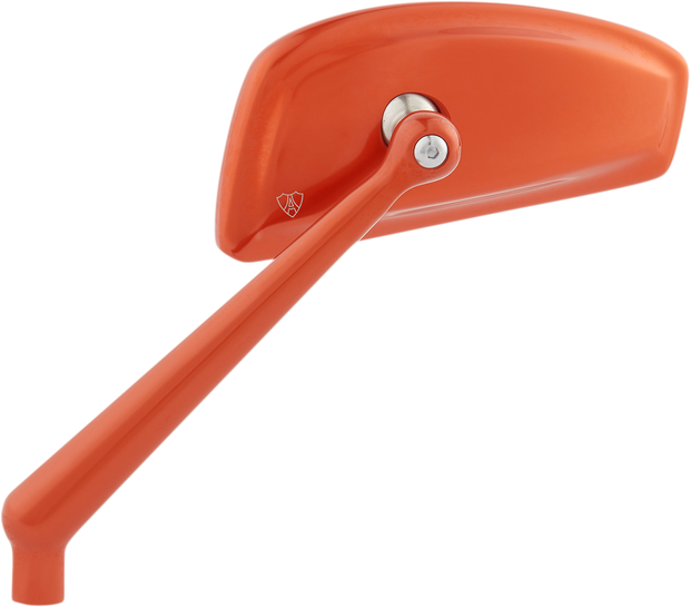 Mirror - Tearchop - Side View - Teardrop - Orange - Left