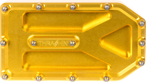 Aggressor Brake Pedal Pad - Gold - Touring