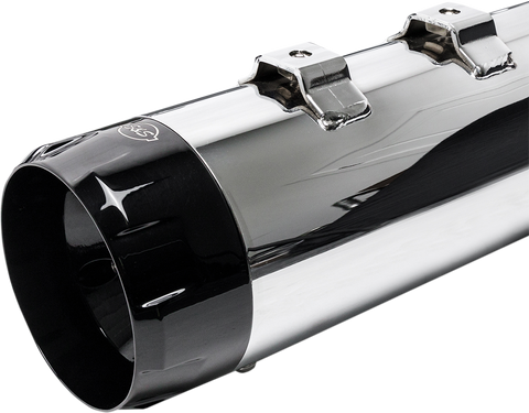 4-1/2" MK45 Performance Mufflers - Black Thruster