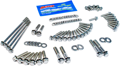 Fastener Kit - External Primary/Transmission - 12-Point/Dress-Up - FL