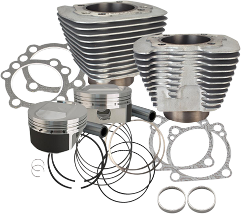 Cylinder Kit - 1200 cc Conversion - 11.2:1 Compression Ratio - Silver - XL
