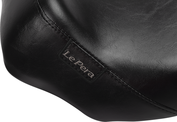 Bare Bones Solo Seat - Smooth - Black - FLH/FLT &