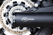 2-into-1 Grand National Exhaust System - Black - Race Only