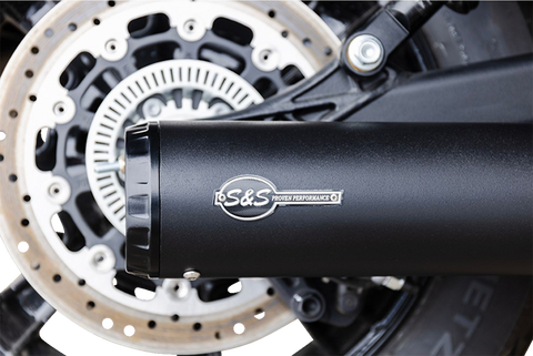 2-into-1 Grand National Exhaust System - Black - Race Only
