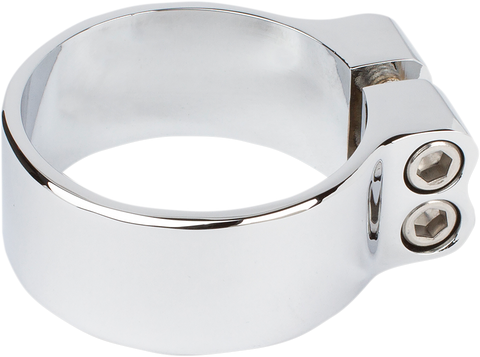 Super Clamp Exhaust Clamp - Chrome - 2-1/2"