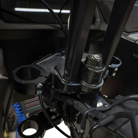 Cover Steering Lock - Matte Forged Carbon Fiber