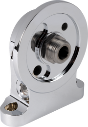 Oil Filter Mounting Bracket Kit - Chrome