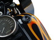Vented Gas Cap - 12 Point - Black