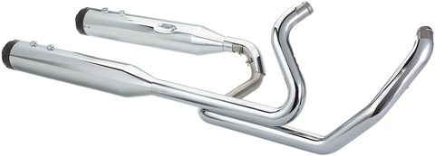 El Dorado Dual Exhaust System - Chrome - Black Thruster