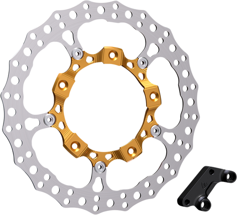 Rotor 14" - Front Left - Gold