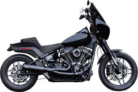 2-into-1 Qualifier Exhaust System - Race Only - Guardian Black