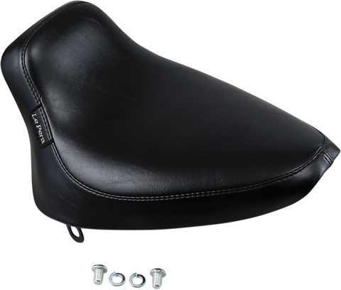 Silhouette Solo Seat - Smooth - Black - Softail &