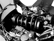 REVO-A Adjustable M-Eight Softail Coil Suspension