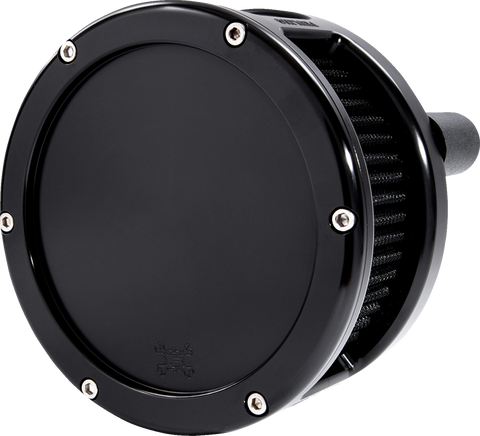 BA Series Air Cleaner Kit - Black Anodized - Black Filter