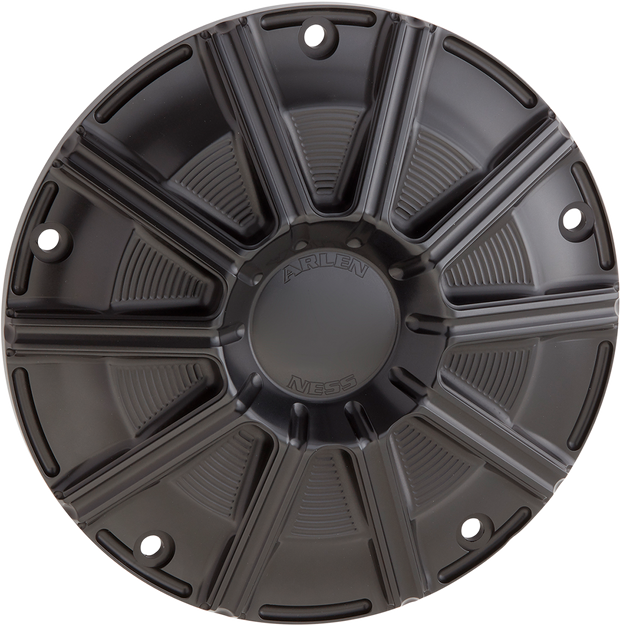 10-Gauge Derby Cover - Black - Touring/Trike