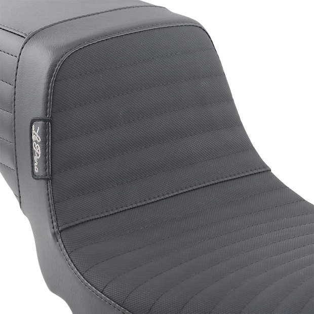 Kickflip Daddy Long Legs Seat - Pleated w/ Gripp Tape - Black - FX &