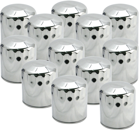 Oil Filters - Chrome - 12-Pack