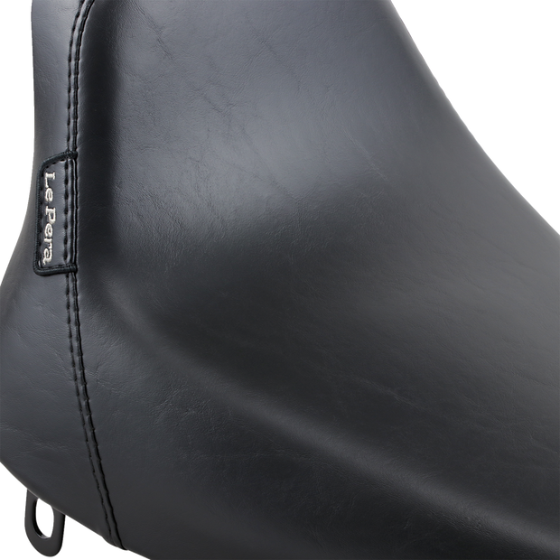 Bare Bones Solo Seat - Smooth - Black - FL/FX &