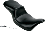 Daytona 2-Up Seat - Without Backrest - Smooth - Black - FL '08-'23