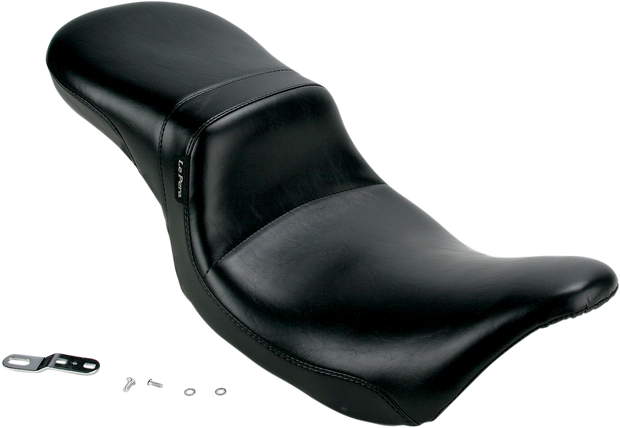 Daytona 2-Up Seat - Without Backrest - Smooth - Black - FL &
