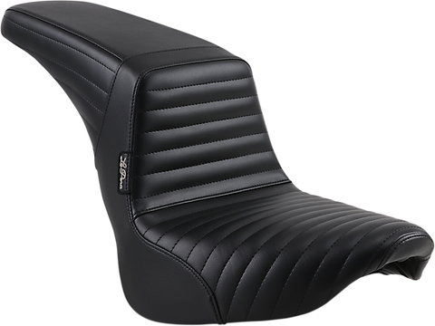 Kickflip Seat - Pleated - Black - Softail &