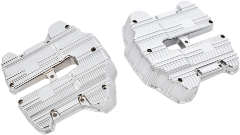 Rocker Box Covers - 10 Gauge - Chrome
