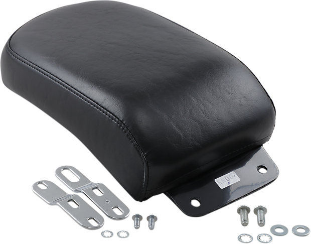 Bare Bones Pillion Pad - Smooth - Black - Softail &