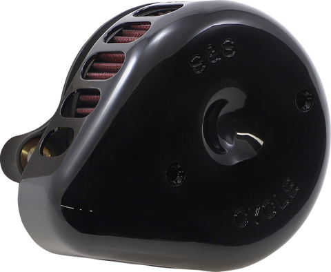 Mini Teardrop Stealth Air Cleaner Kit - Gloss Black