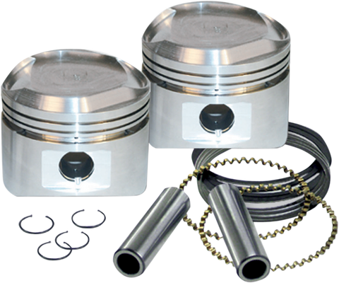 Piston Kit - For 89" Stroker Kits & Super Stock® Heads - 3.500" - Standard
