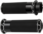 Beveled Grips - TBW - Black