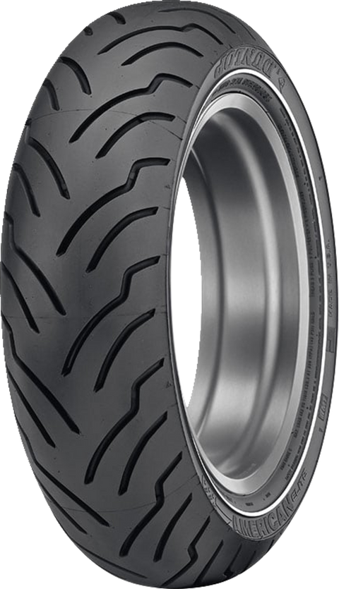 Tire - American Elite - Rear - MT90B16 - Narrow Whitewall - 74H