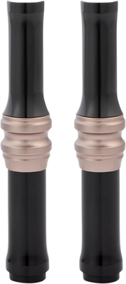 Pushrod Tube Cover Kit - 10 Gauge® - Titanium - M8