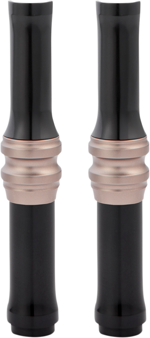 Pushrod Tube Cover Kit - 10 Gauge® - Titanium - M8
