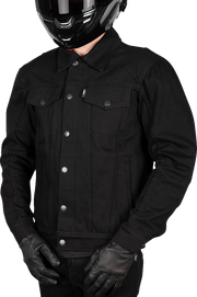 Highway v2 Denim Riding Jacket - Black - Medium