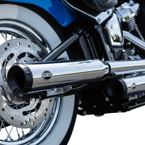 Grand National Slip-On Mufflers - Chrome