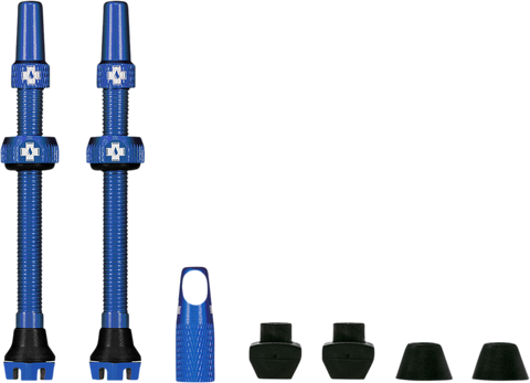 Tubeless Valve Stems - Blue