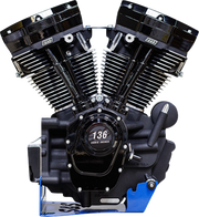 MK136 Engine - 475G Camshaft - Oil Cooled - M8 Softail