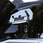 Forged Floorboard Mounts - Passenger - Chrome