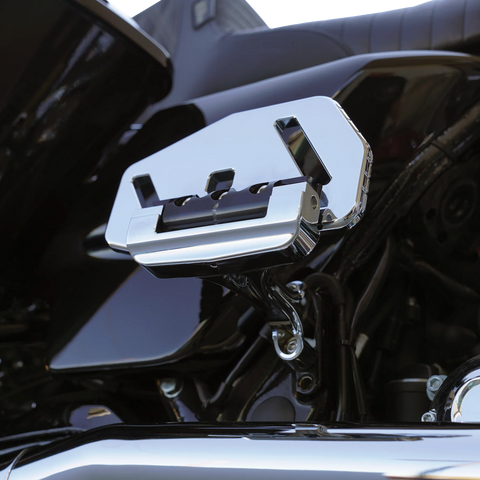 Forged Floorboard Mounts - Passenger - Chrome