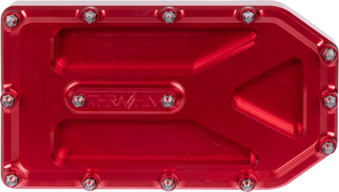 Aggressor Brake Pedal Pad - Red - Touring