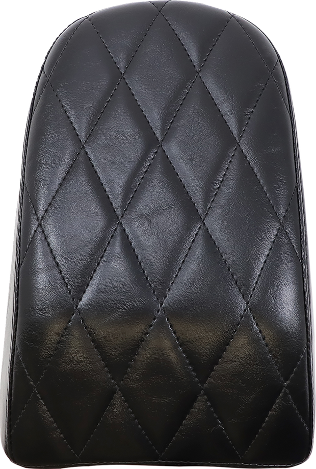 Bare Bones Pillion Pad - Diamond - Black - FLFB/S &
