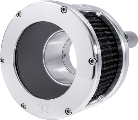 BA Race Series Air Cleaner Kit - Raw - Black Filter