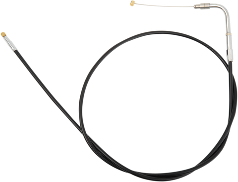Black Vinyl Throttle Cable - 42" - Black