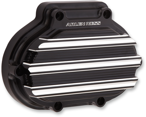 Transmission Side Cover - Cable - Black - Big Twin