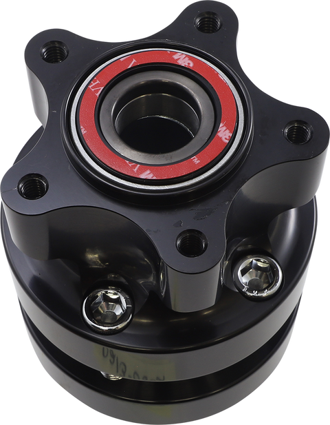 Hub - Cartridge - Front/Single Disc - Black - &