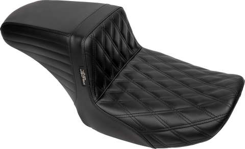 Kickflip Seat - Double Diamond Stitch - FLH/FLT &