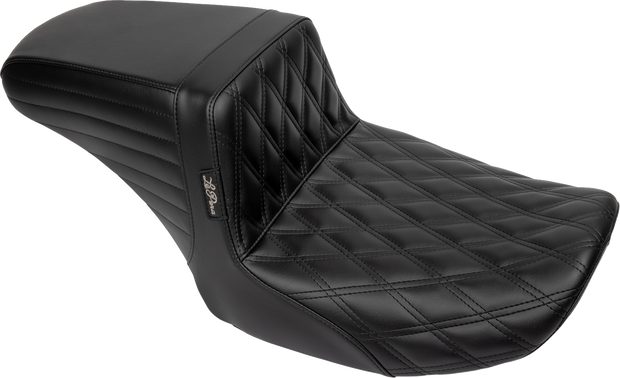 Kickflip Seat - Double Diamond Stitch - FLH/FLT &