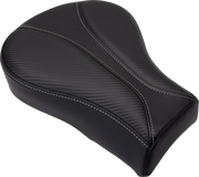 Dominator Pillion Pad - Standard Reach - Black w/ Gray Stitching - FL/FX '06-'17