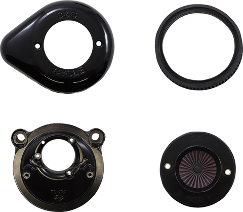 Air Stinger Stealth Air Cleaner Kit - Black