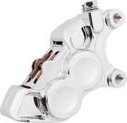 4-Piston Caliper - Front Right - 11.8" - Chrome